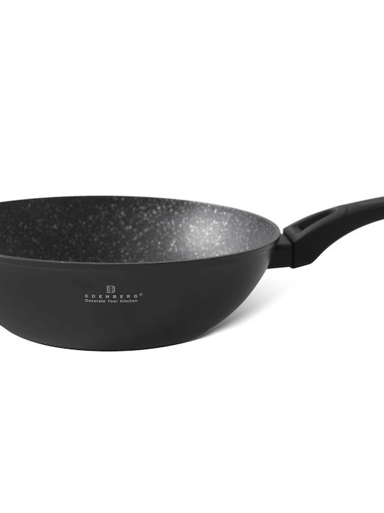 Edenberg Wok din Aluminiu Turnat cu Strat Antiaderent 28cm