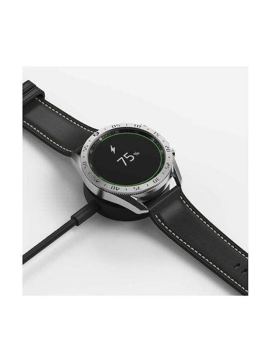 Ringke Bezel Styling Ασημί / Μαύρο για το Galaxy Watch 3 45mm