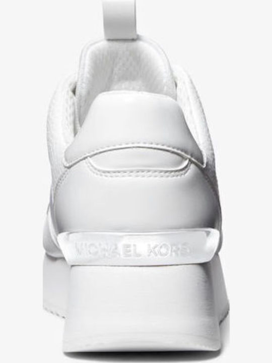 Adidași Flatforms Pentru Femei Alb Optic