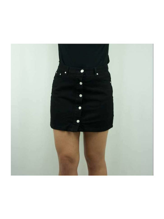 Glamorous Denim Skirt in Black color