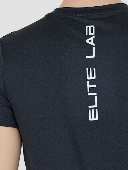 Αθλητικό T-shirt Black Melange