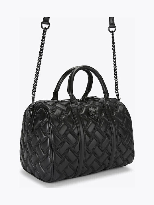 Kensington Geantă Dama Shopper Din Piele Neagră
