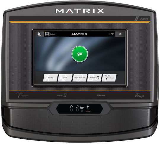 Matrix U30 Aufrechtes Heimtrainer Magnetisch mit Rädern