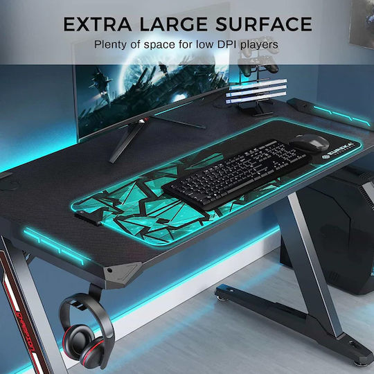 Eureka Ergonomic JC-01 Gaming Mauspad XXL (800mm) mit RGB-Beleuchtung über USB