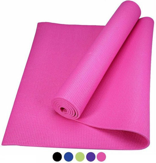 Optimum Yoga Mat 0,6cm Exercise Mat Pink (173x61x0.6cm)