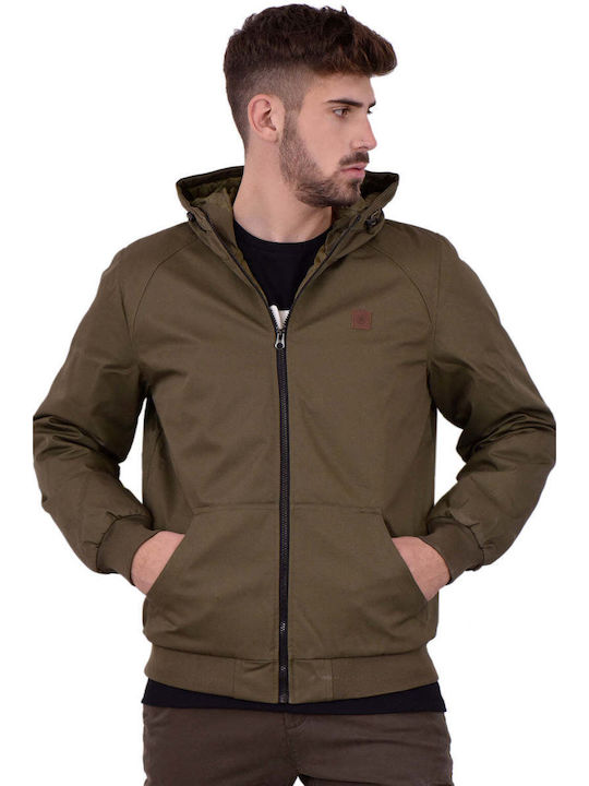 DC Men's Winter Puffer Jacket Khaki