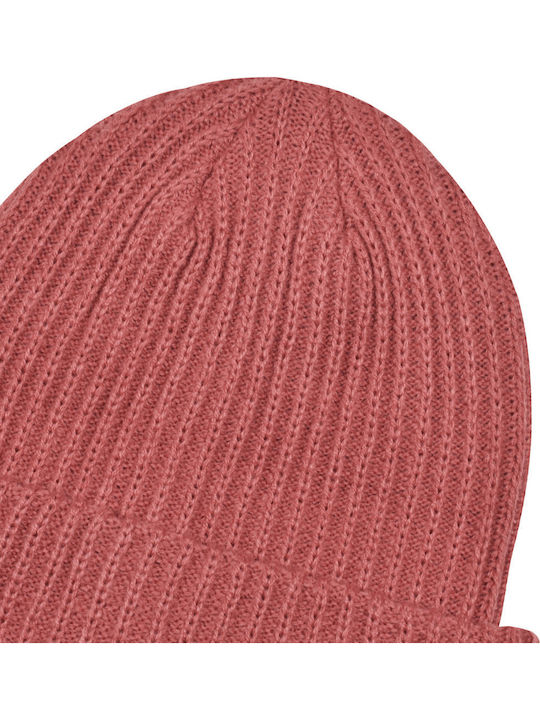 Beanie Frauen Beanie Gestrickt in Rosa Farbe