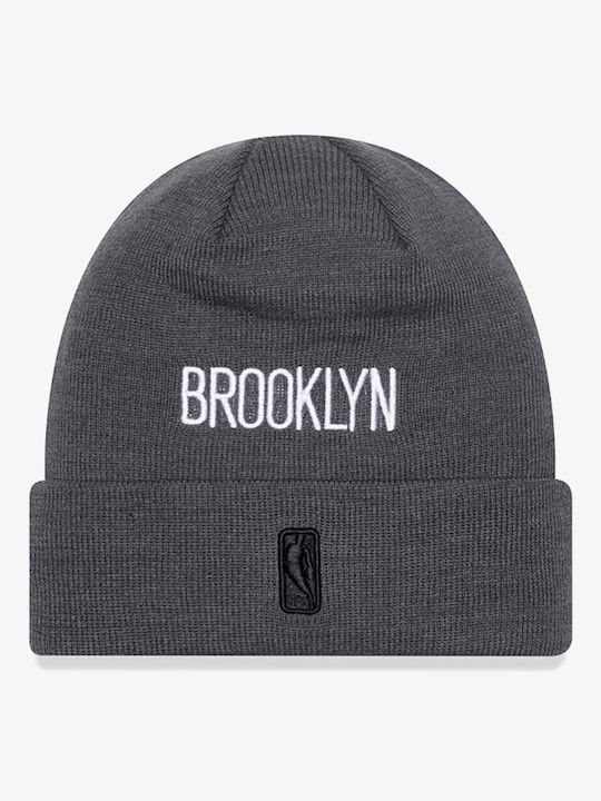New Era Brooklyn Nets Beanie Unisex Beanie Gestrickt in Gray Farbe