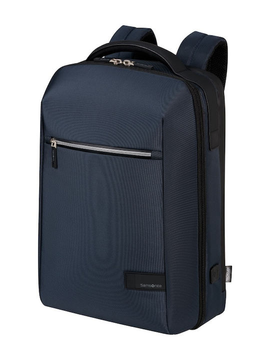 Samsonite Litepoint Τσάντα Πλάτης για Laptop 15.6" με Θύρα USB σε Μπλε χρώμα
