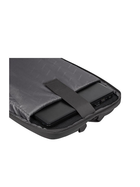 Natec Τσάντα Πλάτης για Laptop 17.3" με Θύρα USB σε Καφέ χρώμα 351242