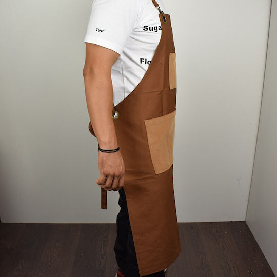Tips Apron Full Body Brown
