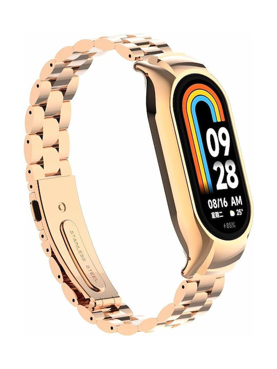Revomag Curea Rose Gold Smart Band 8 / Smart Band 9 / Smart Band 10 Revomag Curea Rose Gold Smart Band 8 / Smart Band 9 / Smart Band 10