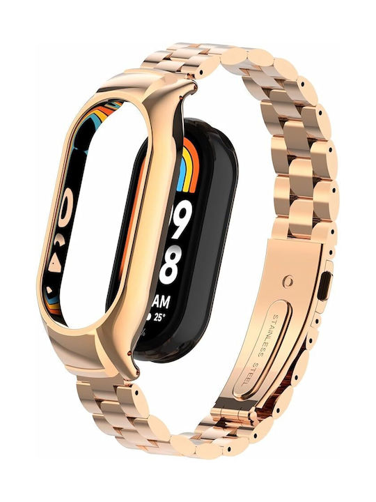 Revomag Stainless Steel Strap Rose Gold (Xiaomi Smart Band 8)