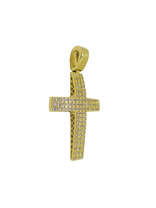 Goldjewels Women's Gold Cross 14K