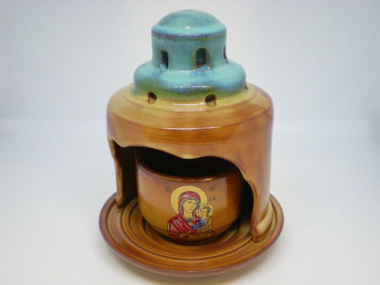 Ceramic Vigil Oil Lamp 247483-249812