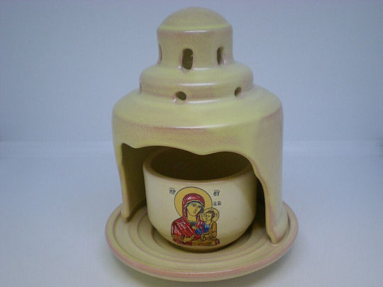Ceramic Vigil Oil Lamp 247483-249812