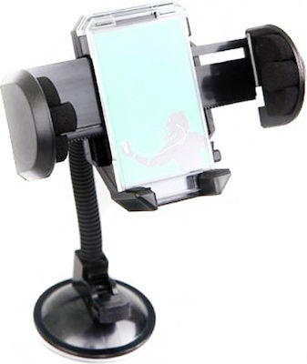 Mobile Phone Holder Car with Adjustable Hooks Black