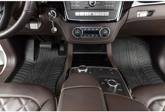 Auto Gs Set of Front and Rear Mats 4pcs for Ford S-Max Black