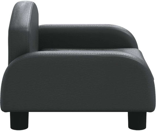 Детски Диван Черен 50x40x30бр