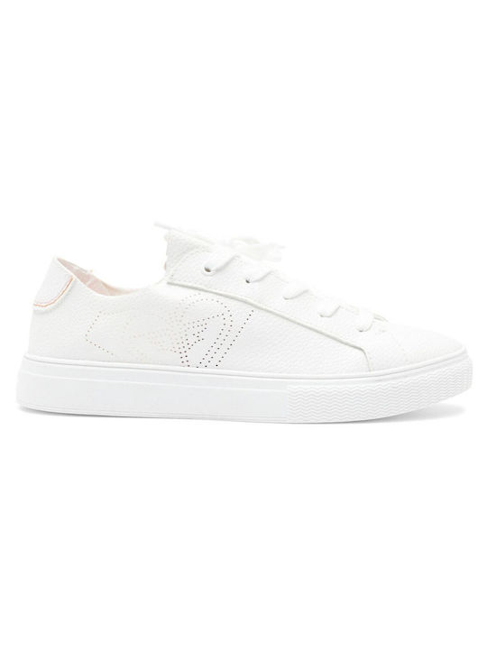 Roxy Ballerinas White