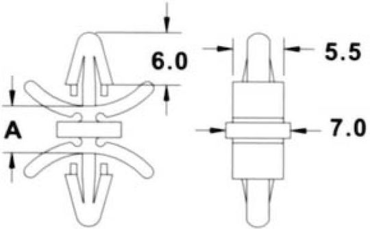 Topelcom Misc Electronics Spacer 100pcs 01.076.0032