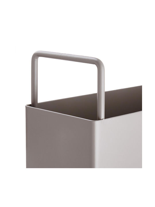 Butlers Sideline Box Allgemeine Verwendung mit Deckel Metallisch Rosa 9x25cm