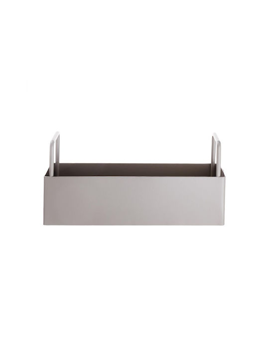 Butlers Sideline Box Allgemeine Verwendung mit Deckel Metallisch Rosa 9x25cm