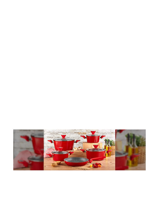 Zilan Cookware Set From Aluminum With Non-stick Coating 5pcs