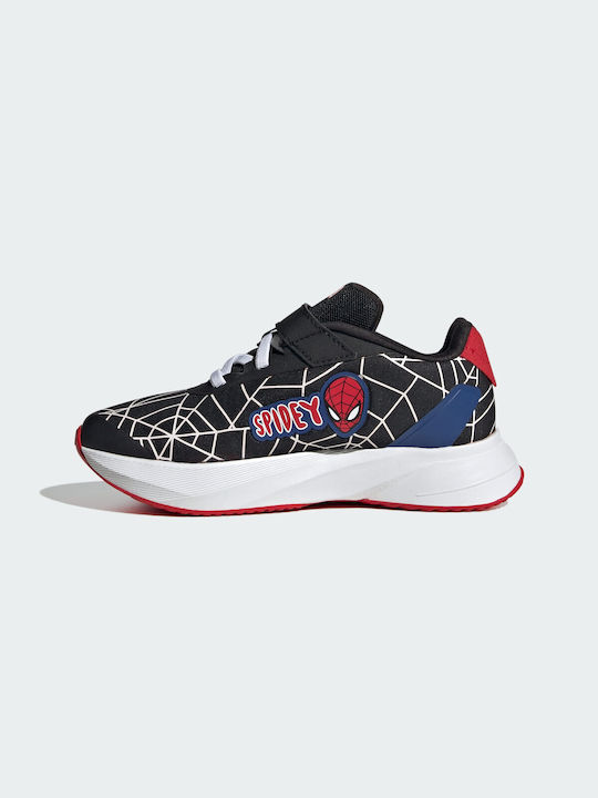 Adidas Αθλητικά Παιδικά Παπούτσια Running Duramo Spider-man Μαύρα