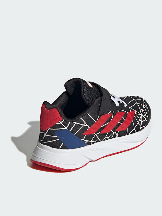 Duramo Duramo Spider-man Kids Sports Shoes Running with Hoop & Loop Closure Black