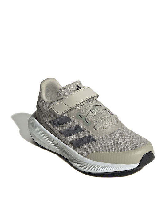 Runfalcon 3.0 El K Αθλητικά Παιδικά Παπούτσια Running με Σκρατς Μπεζ