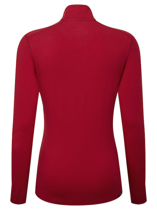 Ronhill Women's Athletic Blouse Long Sleeve Red