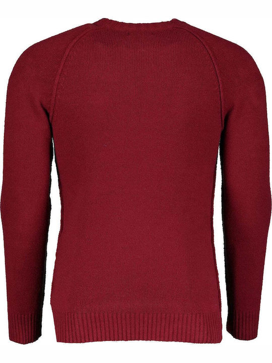 Dstrezzed Herren Langarm-Pullover Rot