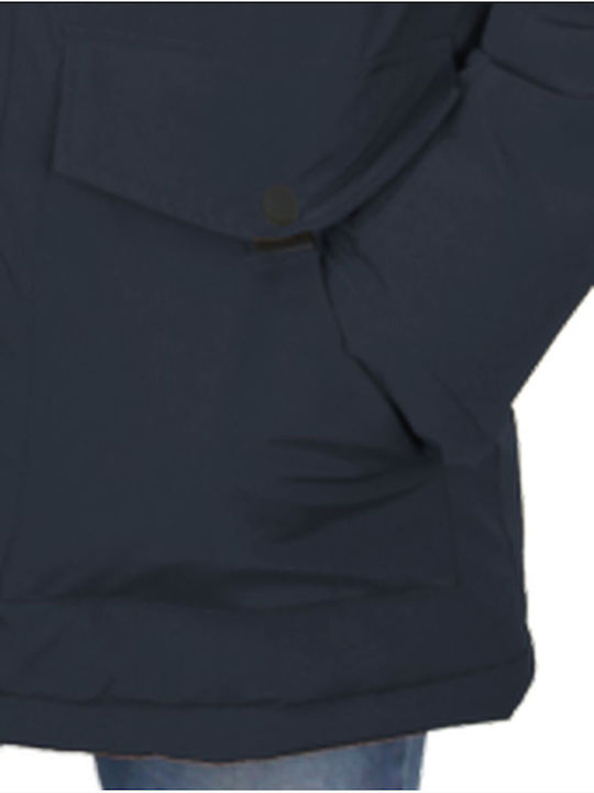 Winter Jacket Parka Blue.