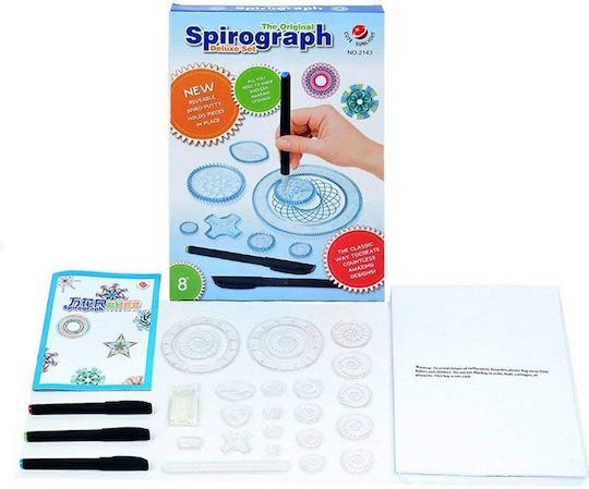 Jokomisiada Боядисване Spirograph Set