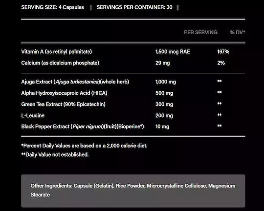 Rich Piana 5% Nutrition Bigger By The Day Bonus Für Die Testosteron Unterstützung 120 Kapseln
