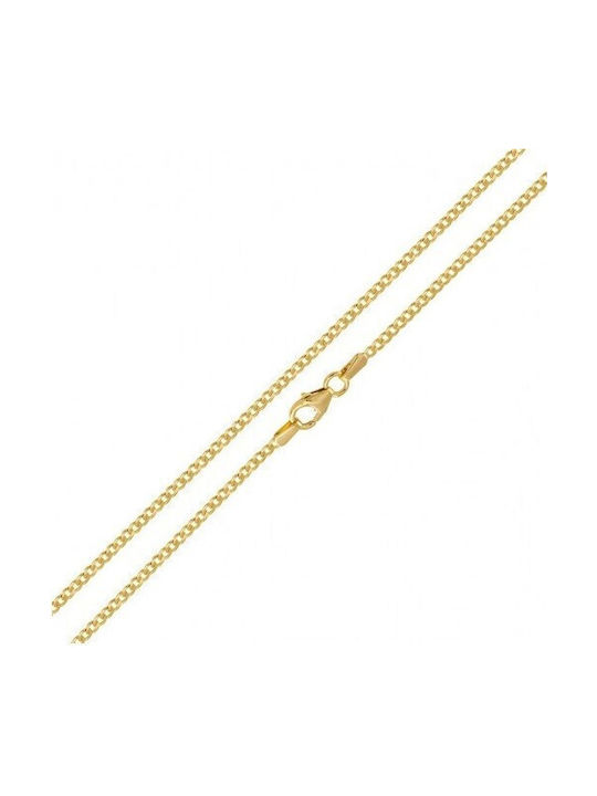 Damen Gold Kreuz 14K mit Kette