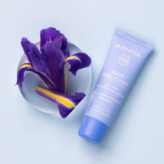 Apivita Aqua Beelicious Rich 24h Gel Face with Aloe Vera & Ceramides 40ml