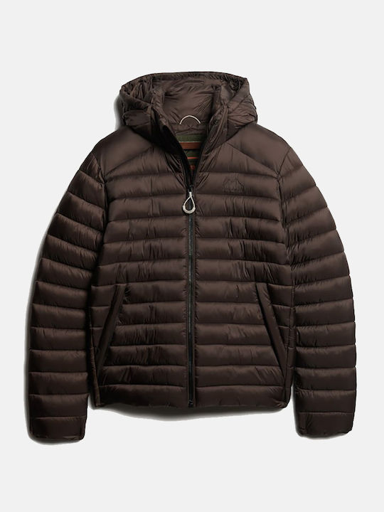 Fuji Athletic Jacket Waterproof Brown