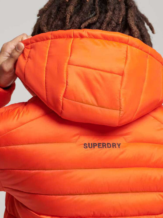 Fuji Athletic Jacket Waterproof Orange