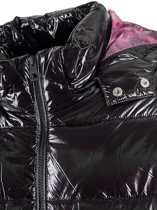 Winter Jacke Puffer Wasserdicht und Winddicht Schwarz