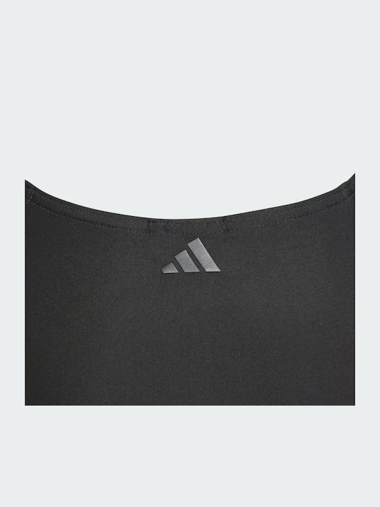 adidas Performance Big Bars Παιδικό Μαγιό Ολόσωμο Μαύρο