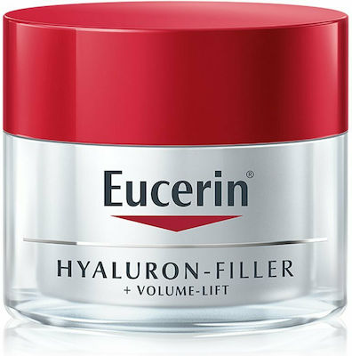 Eucerin Hyaluron-Filler + Volume Lift Reich Feuchtigkeitsspendend & Anti-Aging Creme Gesicht Tag mit SPF15 mit Hyaluronsäure 50ml