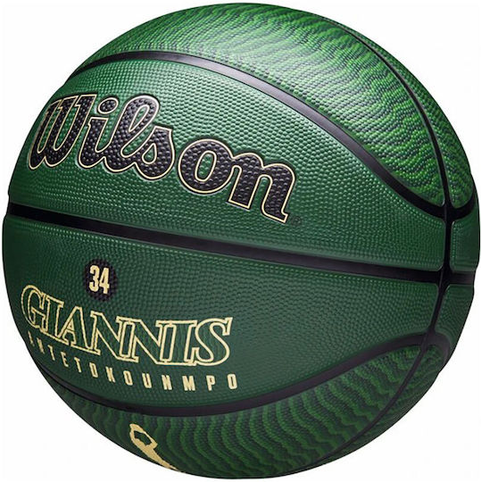 Wilson NBA Player Icon Basket Ball Outdoor Giannis