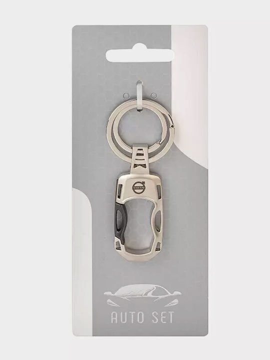 Volvo Schlüsselanhänger Silber