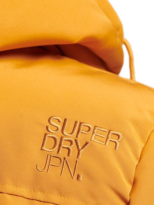 Everest Short Winter Jacket Puffer Yellow