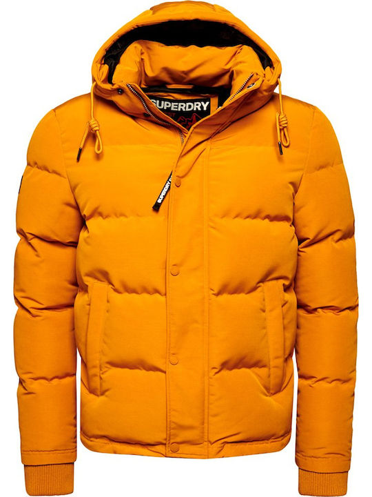Everest Short Winter Jacket Puffer Yellow