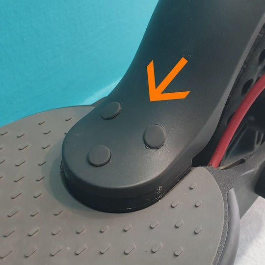 Electric Scooter Accessories Tire Valve Caps Fender for Electric Scooter Xiaomi M365 in Black Color