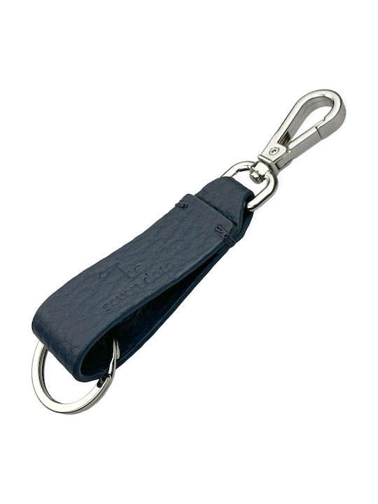 7.Dots Schlüsselanhänger Leder Marine 7.Dots Schlüsselanhänger Leder Marine