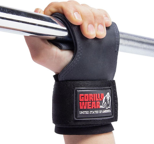 Gorilla Wear Gorilla Wear Περικάρπια Άρσης Βαρών Μαύρα 2 τμχ